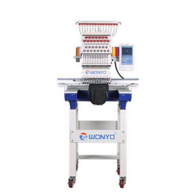 เครื่องปักคอมพิวเตอร์เข็มเดี่ยวหัว 15 ความเร็วสูง