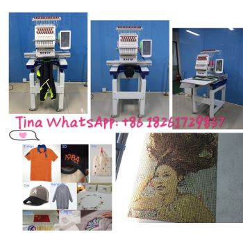 เครื่องปักเลื่อมหัวเดียวสำหรับเสื้อ